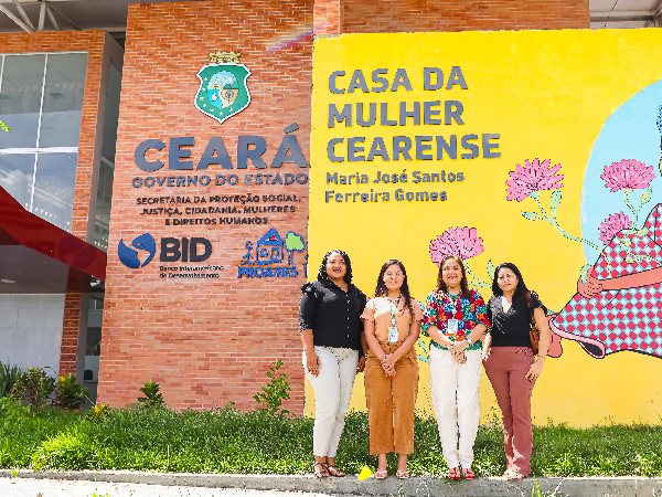 Secretária da Proteção Social e Direitos Humanos visita Casa da Mulher Cearense em Sobral